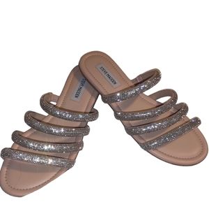 Steve Madden Rhinestone sandals 8.5